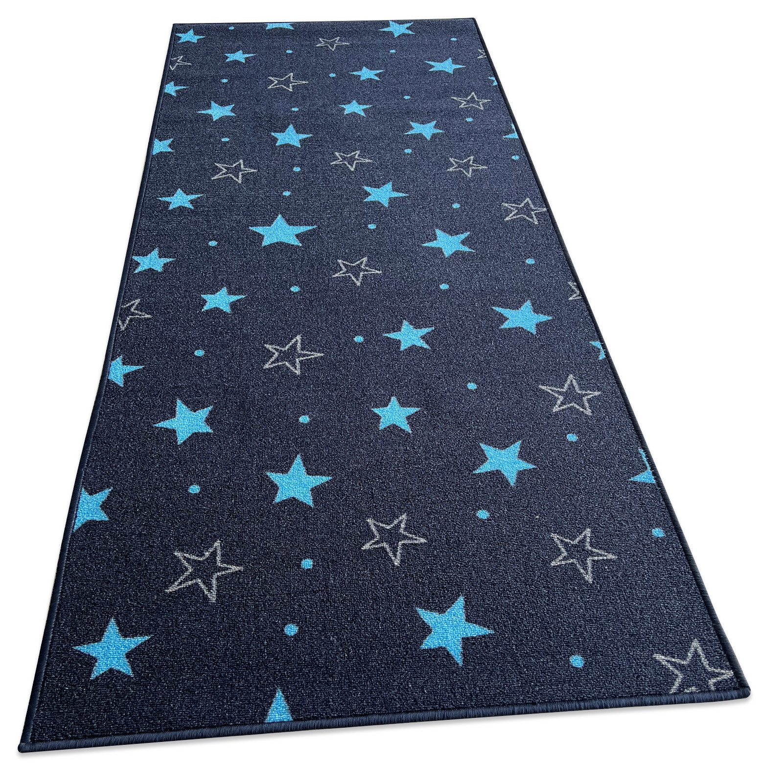 Karat Kinderteppich Teppichläufer Dots&Stars, Robust und günstig online kaufen