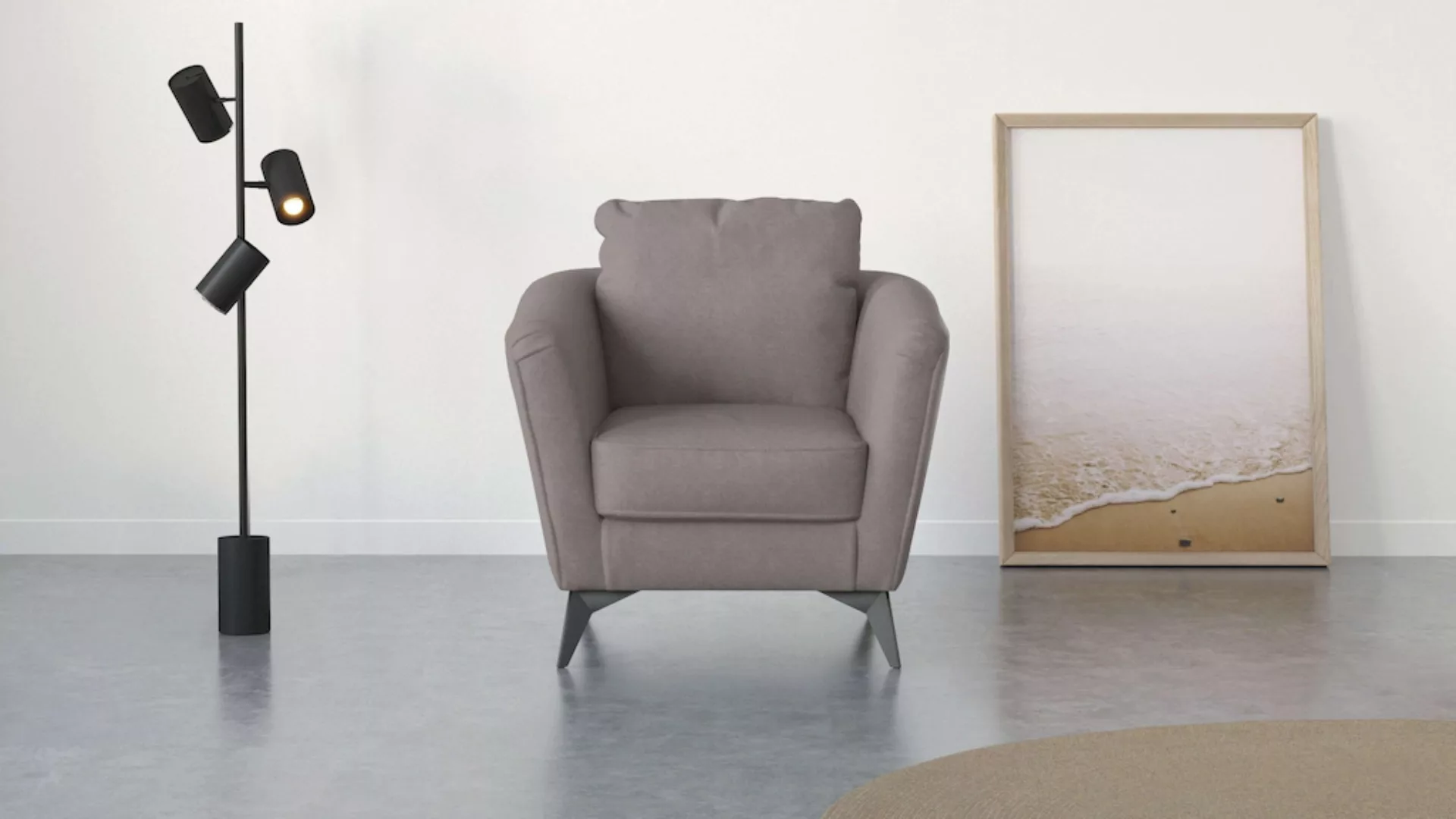 Places of Style Cocktailsessel "MATTHEW Sessel, Maße B/T/H: 83/85/88 cm", m günstig online kaufen