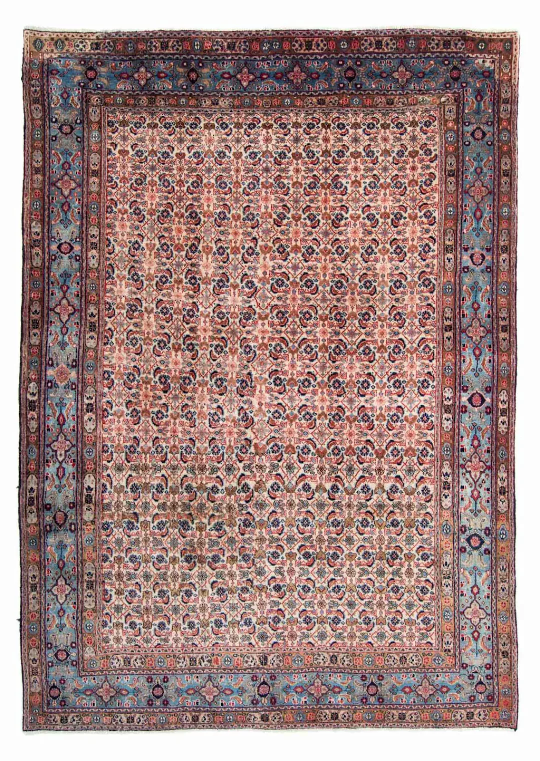 morgenland Wollteppich »Moud Stark Gemustert Rosso chiaro 300 x 215 cm«, re günstig online kaufen