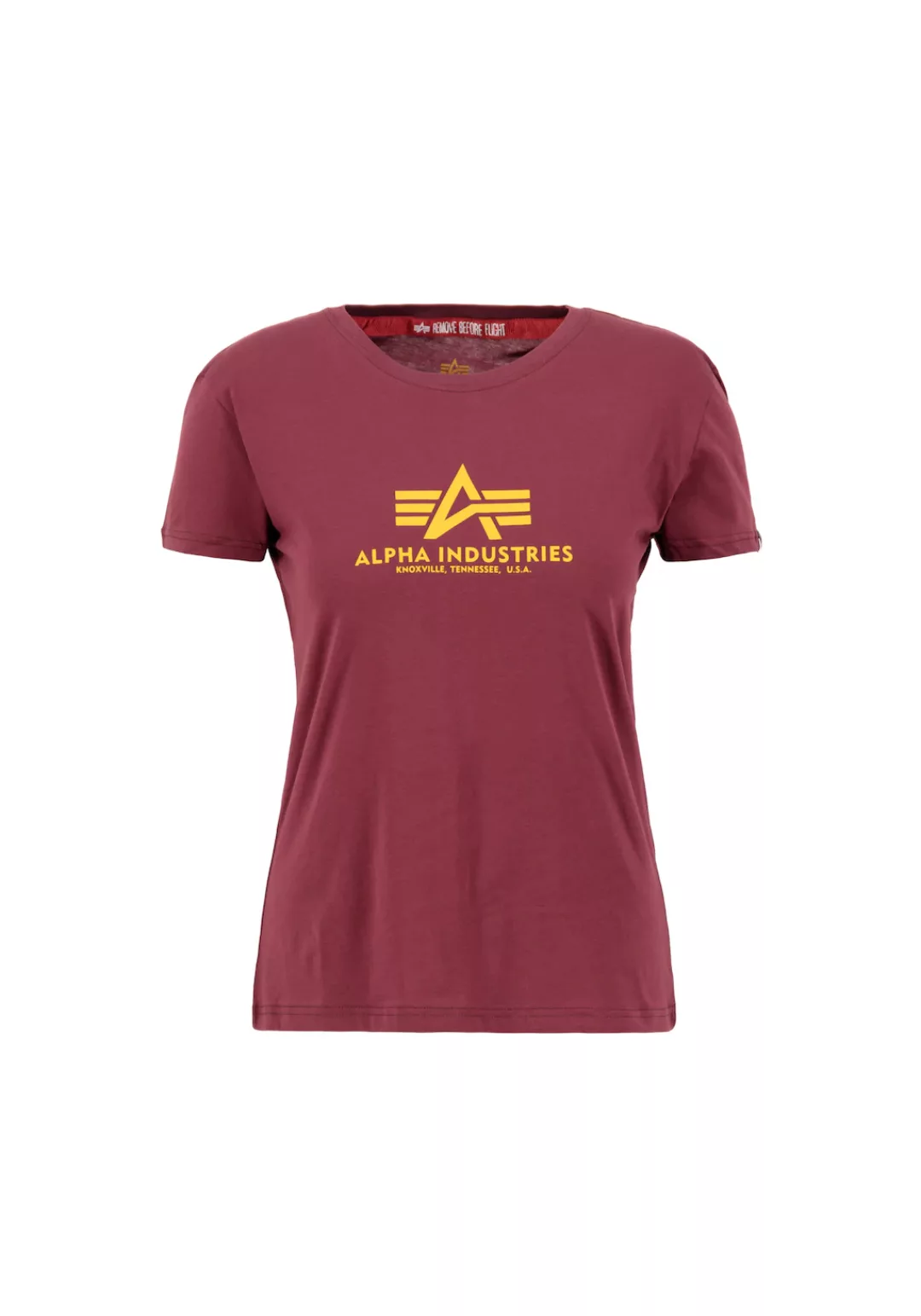 Alpha Industries T-Shirt "Alpha Industries Women - T-Shirts New Basic T Wom günstig online kaufen