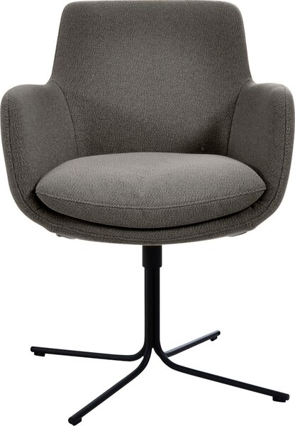 K+W Komfort & Wohnen Drehstuhl »Pego«, Flachgewebe Q2 2250, filigranem 4-Fu günstig online kaufen