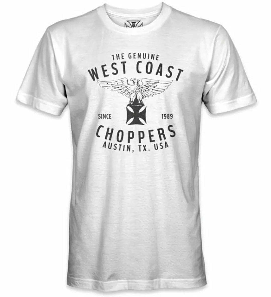West Coast Choppers T-Shirt Rennabteilung Tee White günstig online kaufen