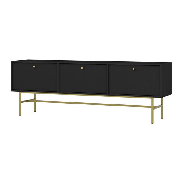 Furnix TV-Schrank Tonkin Sideboard mit drei Fächern Design Lowboard Breite günstig online kaufen