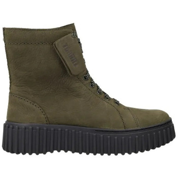 Clarks  Stiefeletten Torhill Rise Dark Green Nub günstig online kaufen