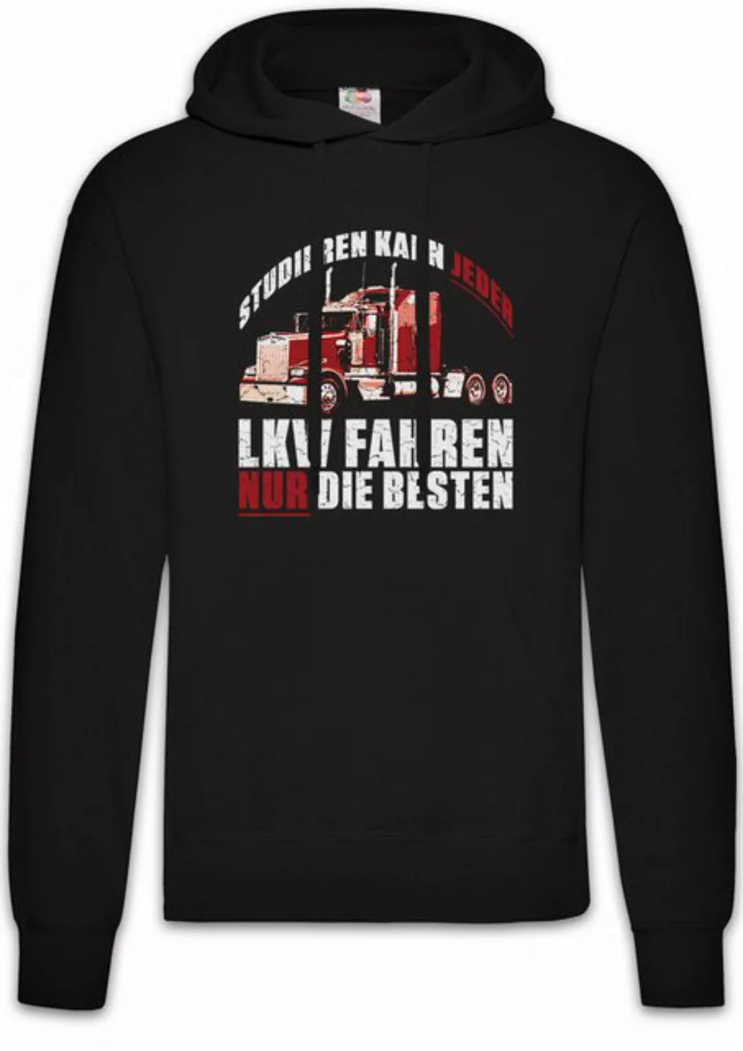 Urban Backwoods Hoodie Studieren Kann Jeder LKW Fahren Herren Hoodie Truck günstig online kaufen