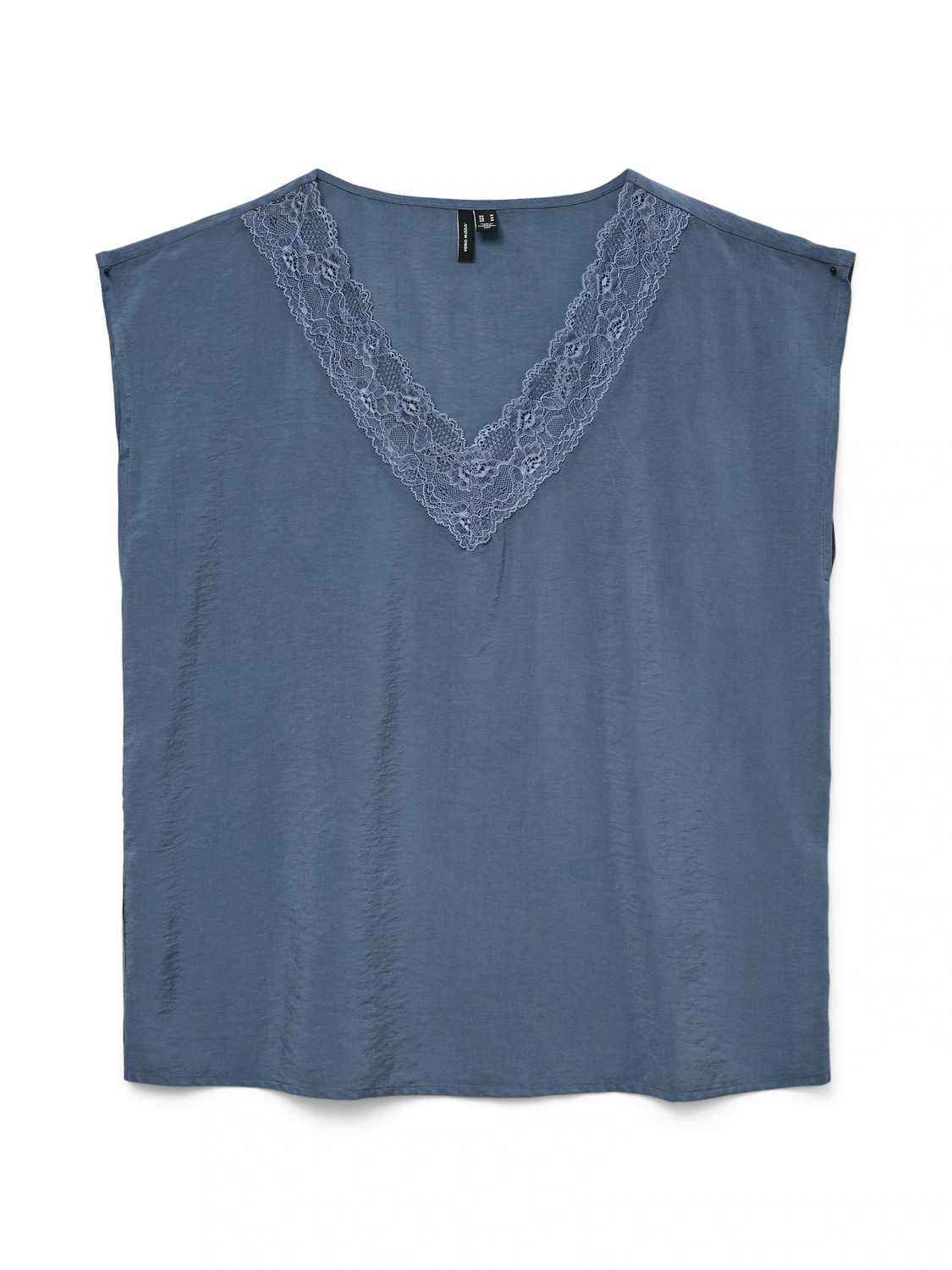 Vero Moda Spitzentop "VMSAFA SL V-NECK LACE TOP WVN GA NOOS" günstig online kaufen