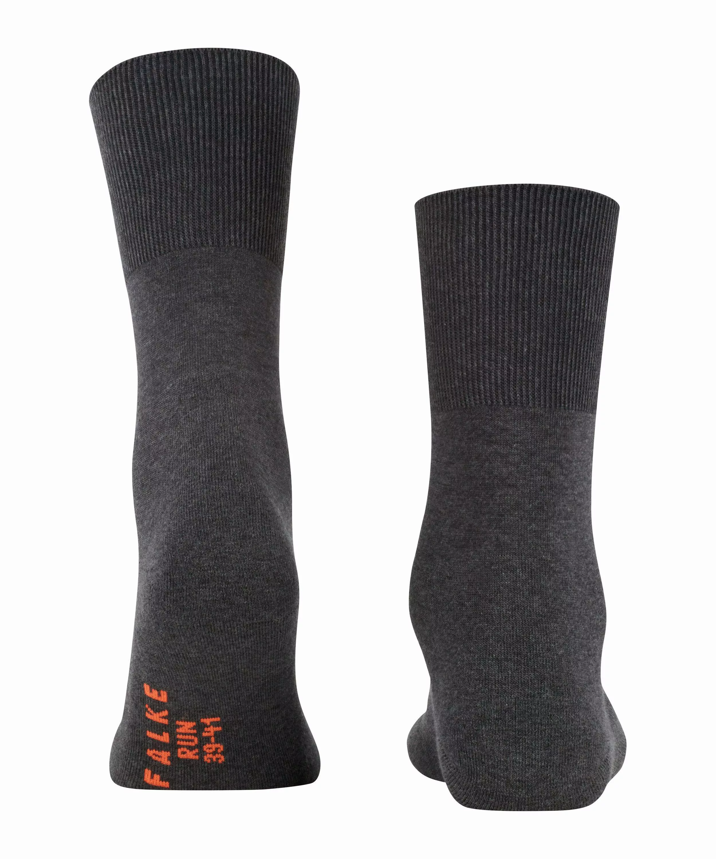 FALKE Run Socken, 51-52, Grau, Uni, Baumwolle, 16605-397007 günstig online kaufen