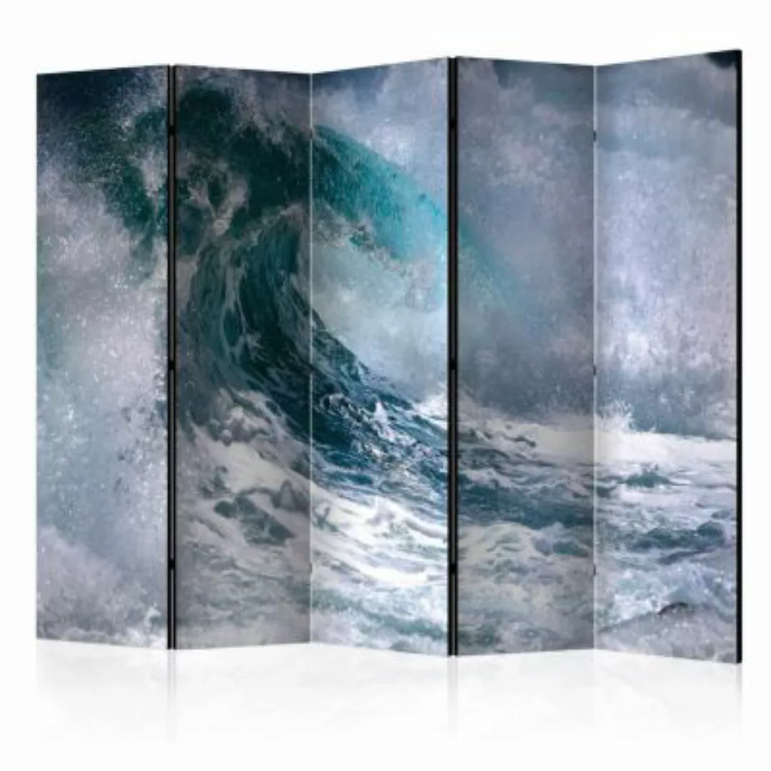 artgeist Paravent Ocean wave II [Room Dividers] mehrfarbig Gr. 225 x 172 günstig online kaufen