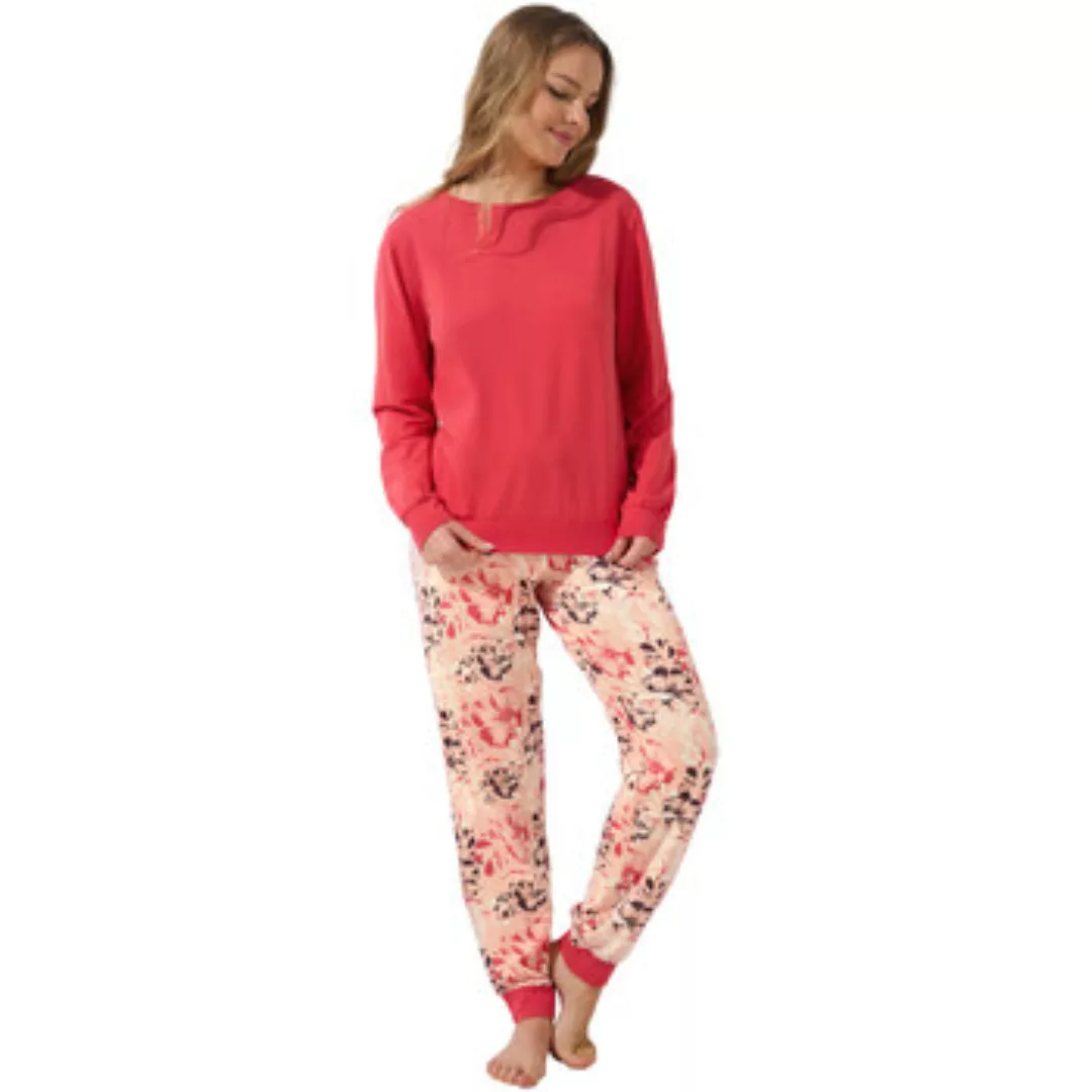 Lisca  Pyjamas/ Nachthemden Pyjama Hose verengt Top Langarm Ocean günstig online kaufen