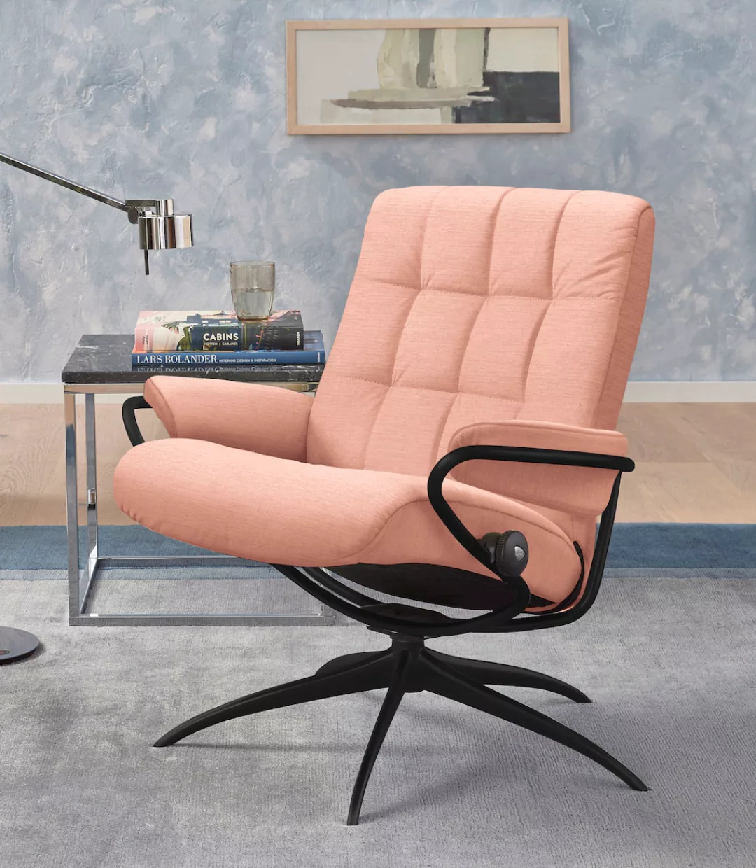 Stressless Relaxsessel "London", Low Back, mit Star Base, Gestell Schwarz günstig online kaufen