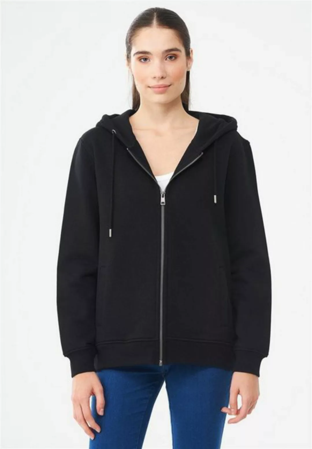 Sweatjacke Aus Bio-baumwolle günstig online kaufen