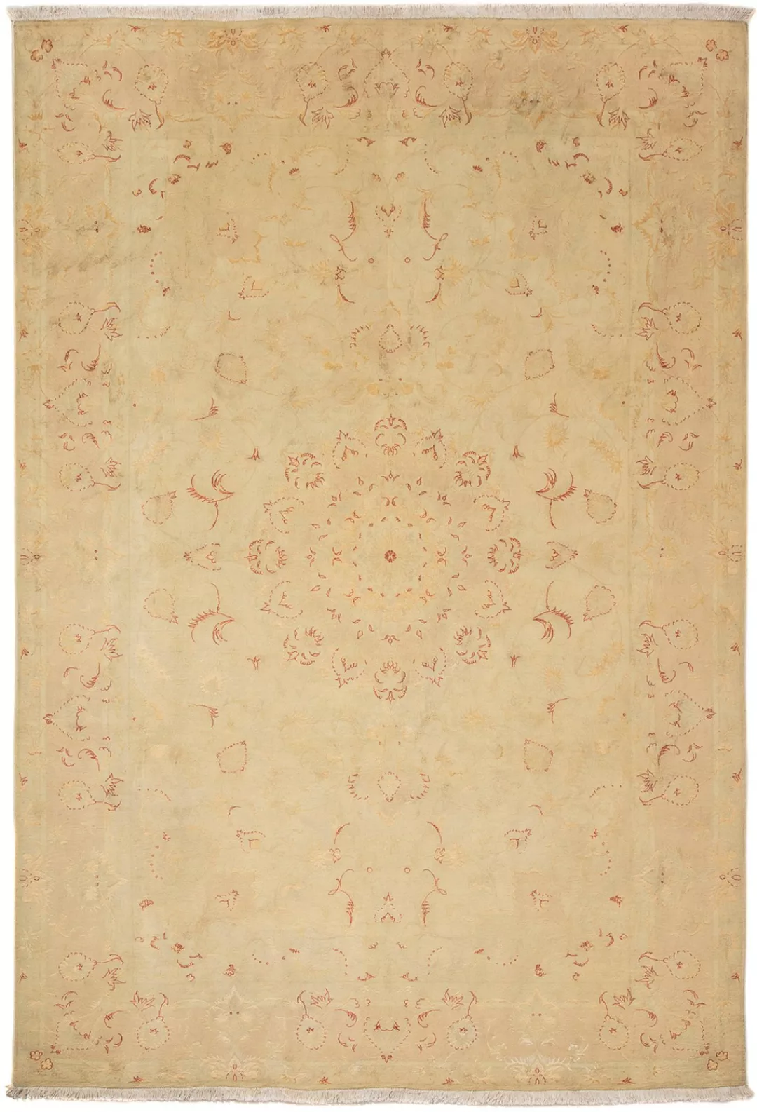 morgenland Orientteppich »Perser - Täbriz - Royal - 298 x 198 cm - hellbrau günstig online kaufen