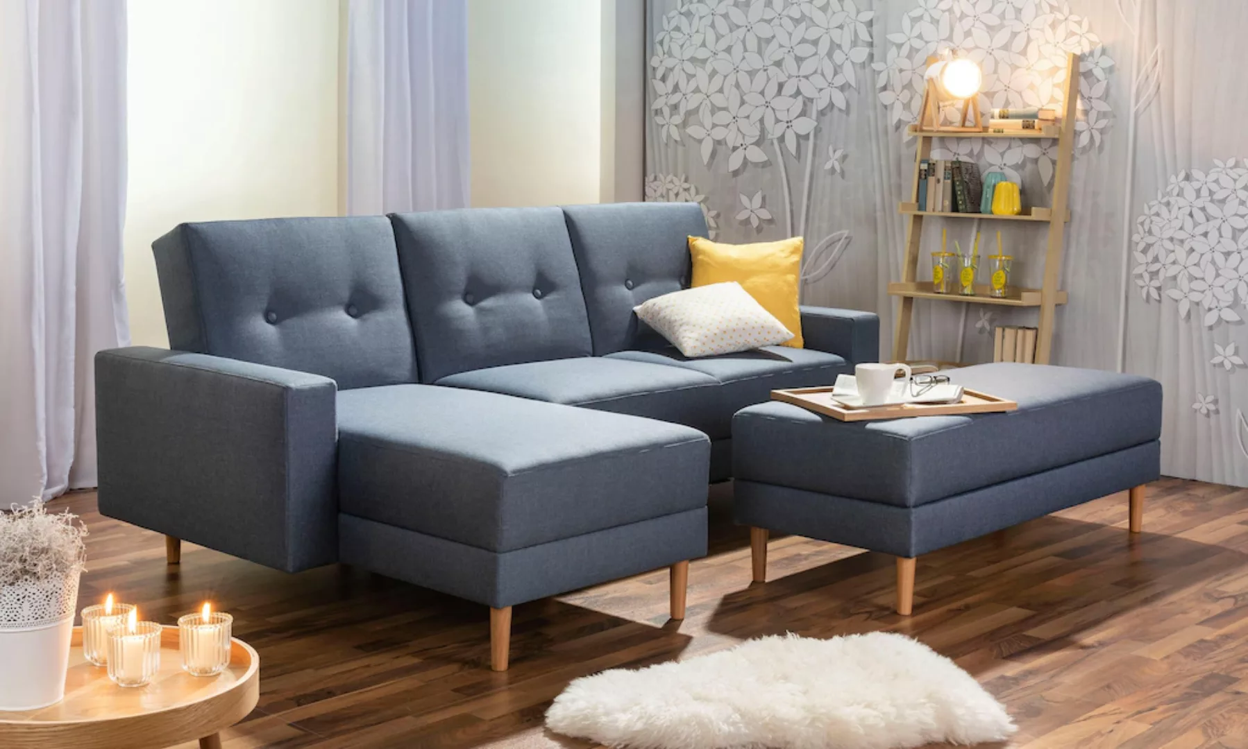 Max Winzer® Ecksofa »Just Chill«, Schlafsofa mit Recamiere, Rückenverstellu günstig online kaufen