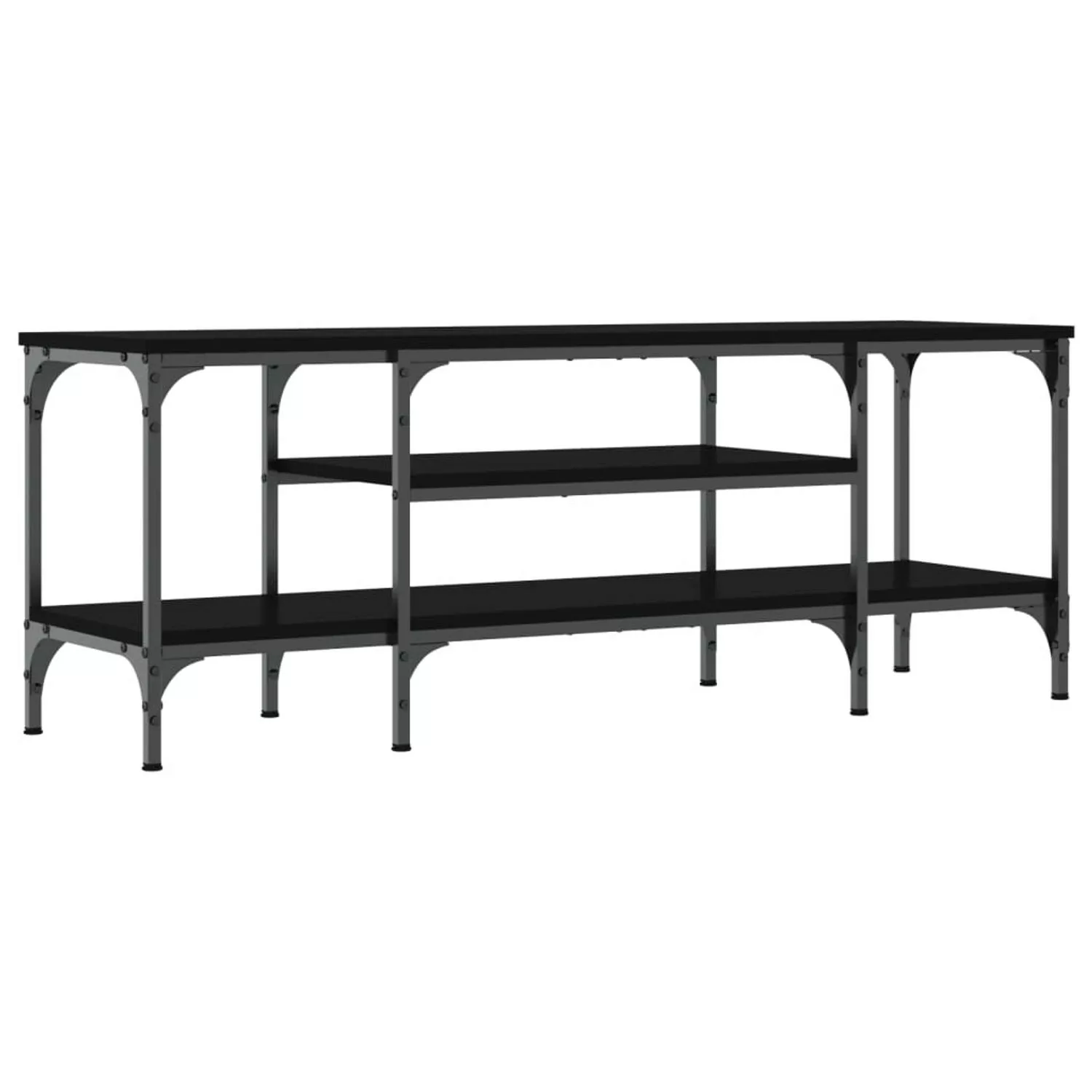 VidaXL TV-Schrank Grau Sonoma 121x35x45 cm Holzwerkstoff & Eisen günstig online kaufen