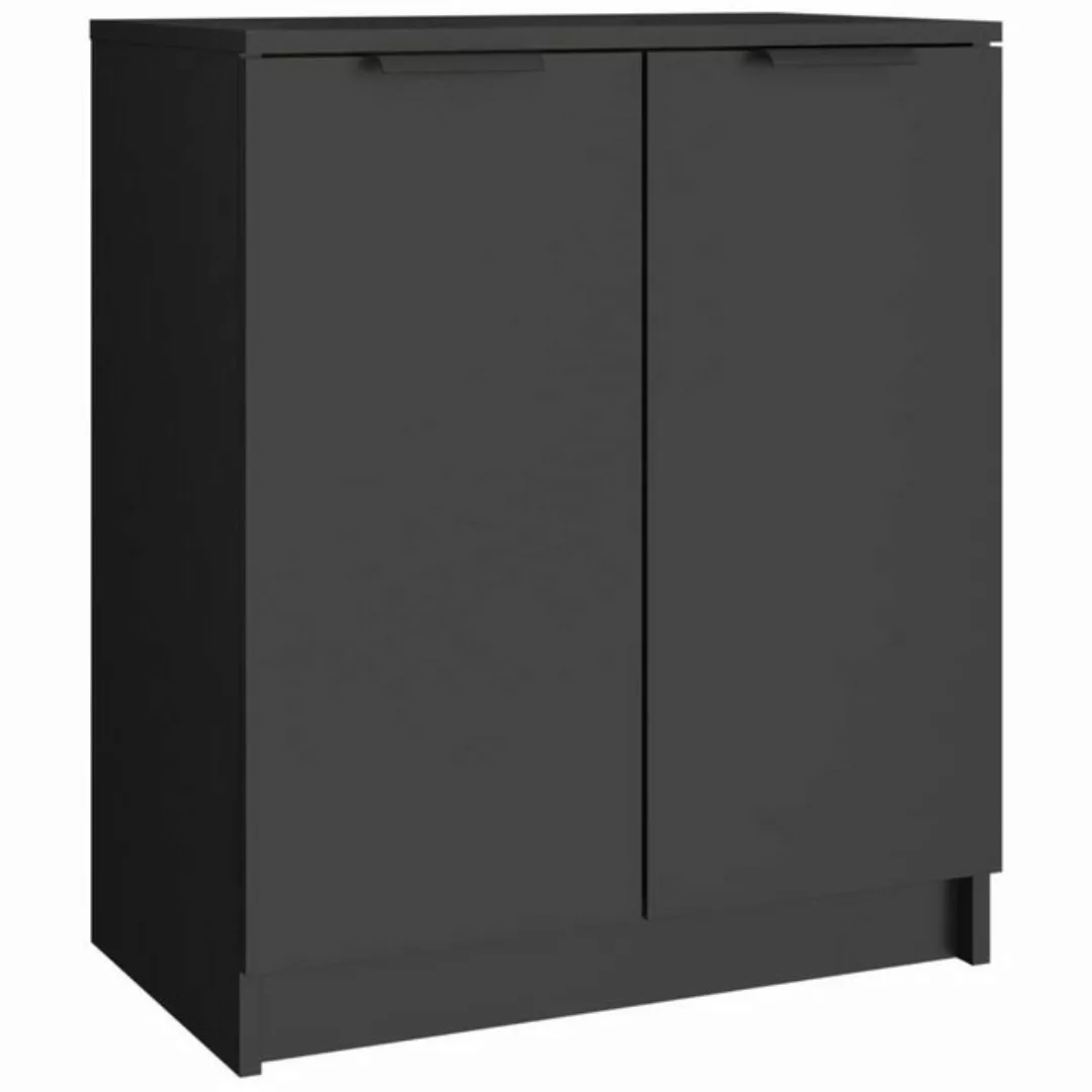 furnicato Schuhschrank Schwarz 59x35x70 cm Holzwerkstoff (1-St) günstig online kaufen