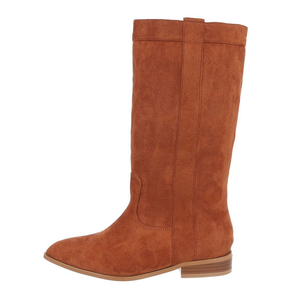 Ital-Design Damen Cowboyboots Western Westernstiefel Blockabsatz günstig online kaufen