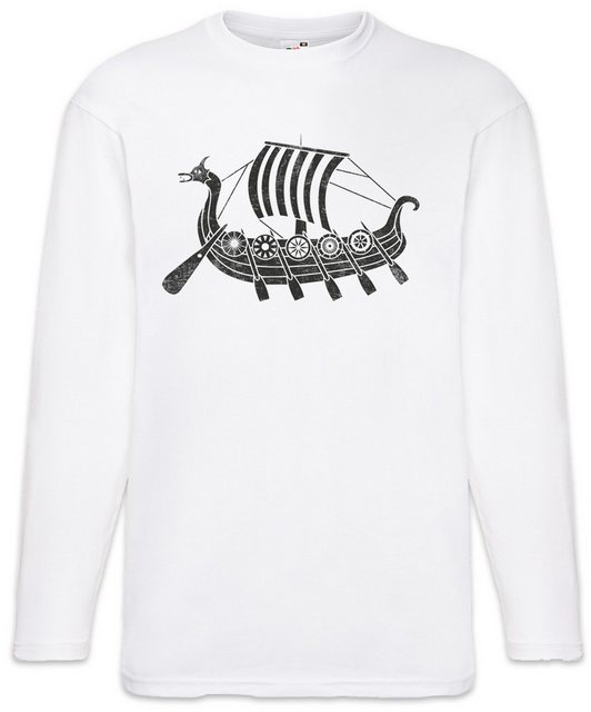 Urban Backwoods Langarmshirt Viking Ship V Langarm T-Shirt Drachenboot Walh günstig online kaufen