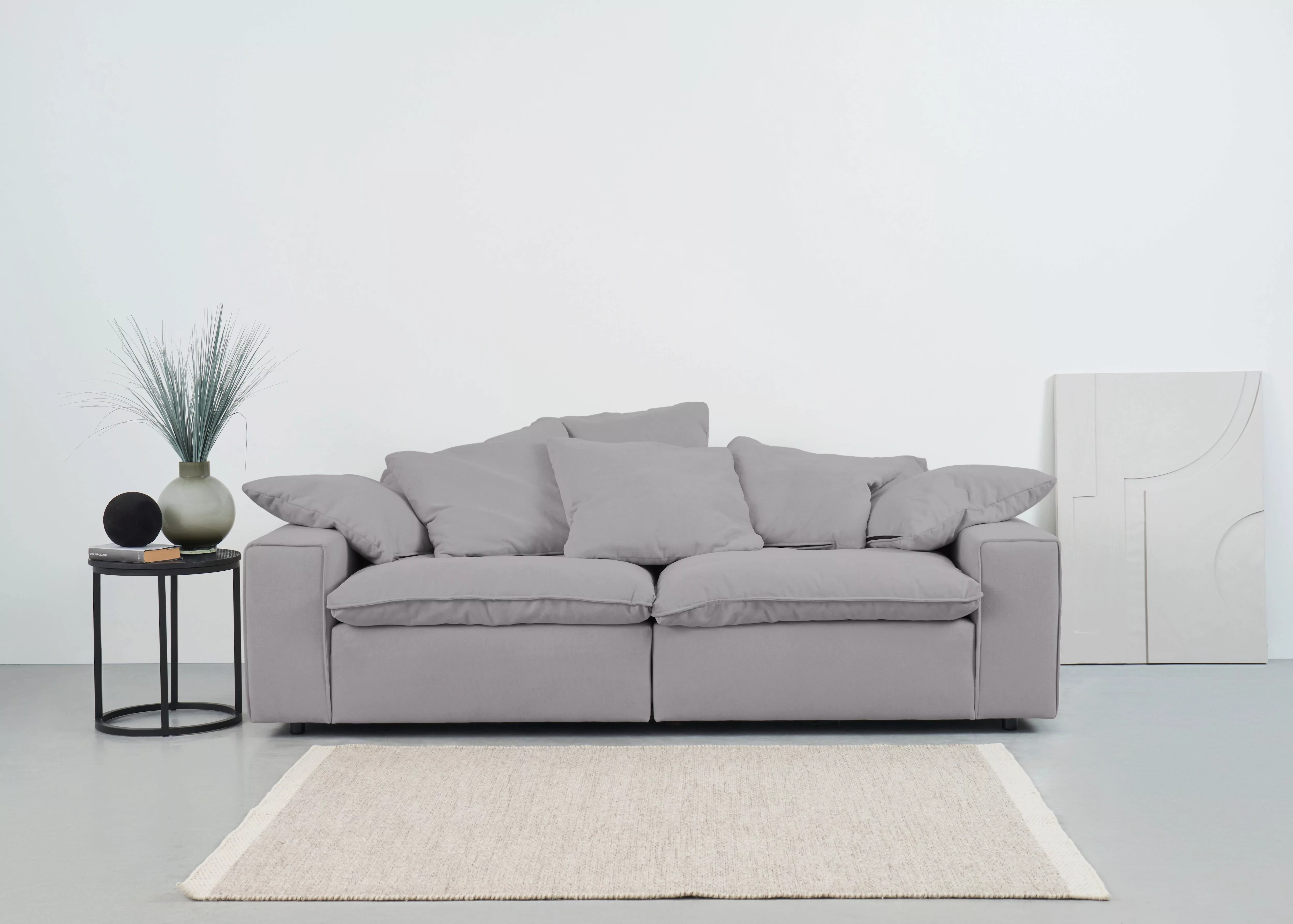 andas Big-Sofa "Venslev", Lounge-Sofa, mit extra tiefer Sitzfläche und lose günstig online kaufen