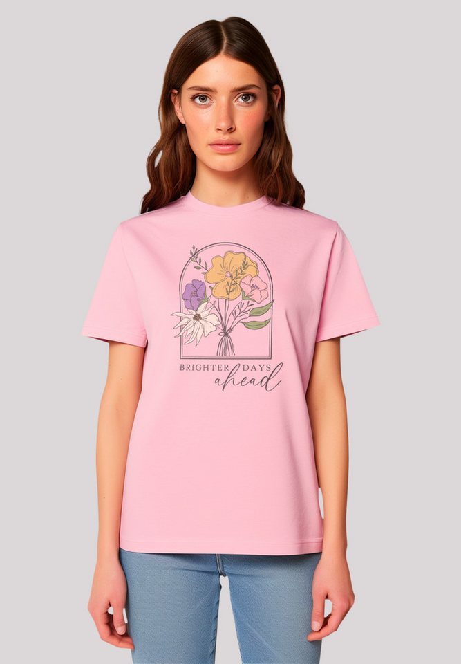 F4NT4STIC T-Shirt Blumen brighter days ahead Premium Qualität günstig online kaufen