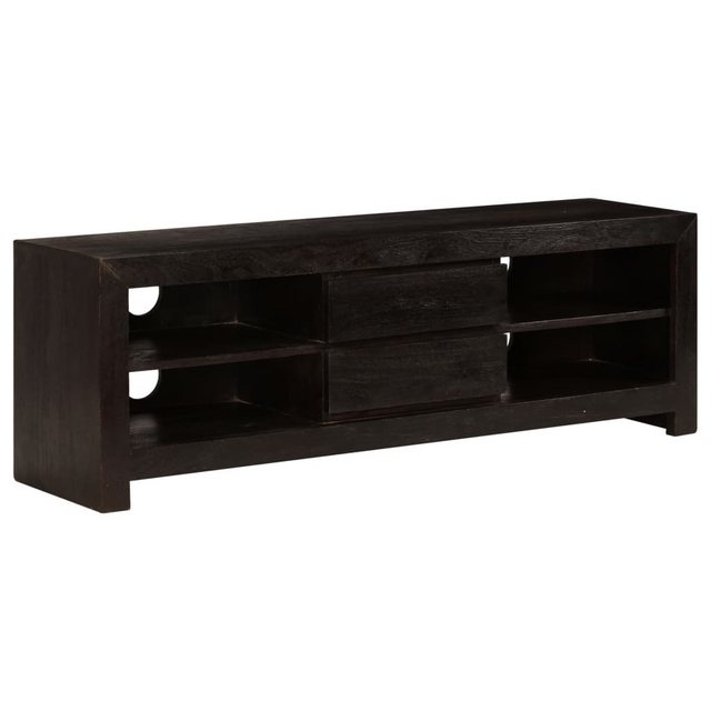 vidaXL TV-Schrank TV-Schrank Akazienholz Massiv 120x30x40 cm Dunkelbraun Lo günstig online kaufen