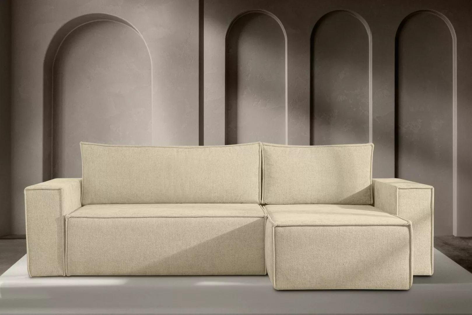 KONSIMO® Ecksofa NAPI Universal-Ecksofa links oder rechts, hergestellt in d günstig online kaufen