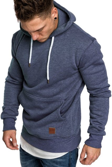 REPUBLIX Sweatshirt GRIFFIN Herren Basic Kapuzenpullover Hoodie günstig online kaufen