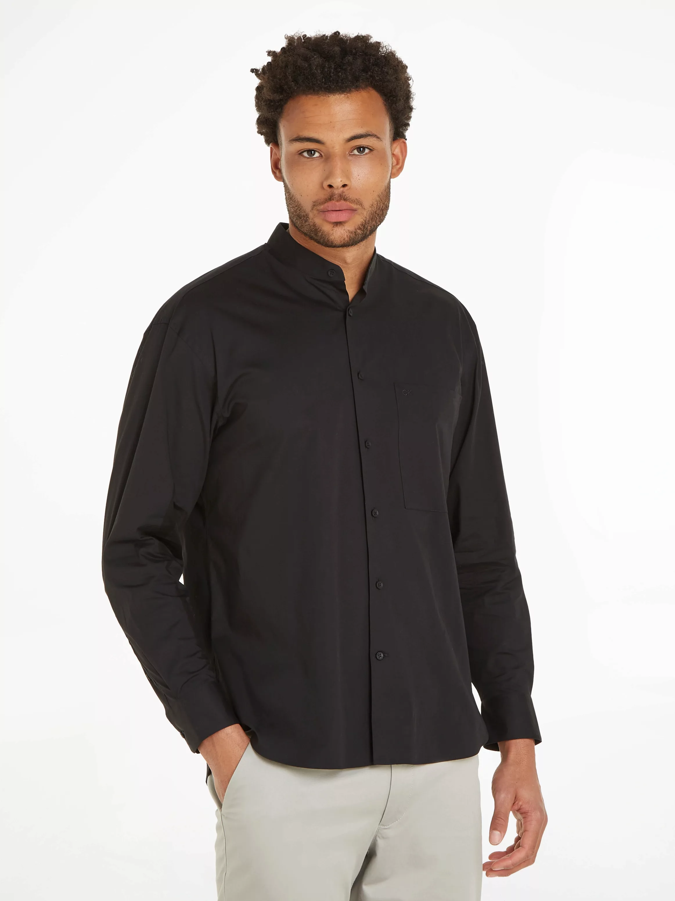 Calvin Klein Kurzarmhemd "POPLIN MODERN S/S POCKETS SHIRT" günstig online kaufen