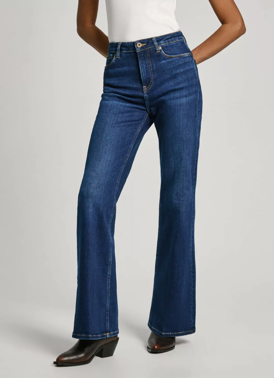 Pepe Jeans Slim-fit-Jeans "FLARE HW" günstig online kaufen