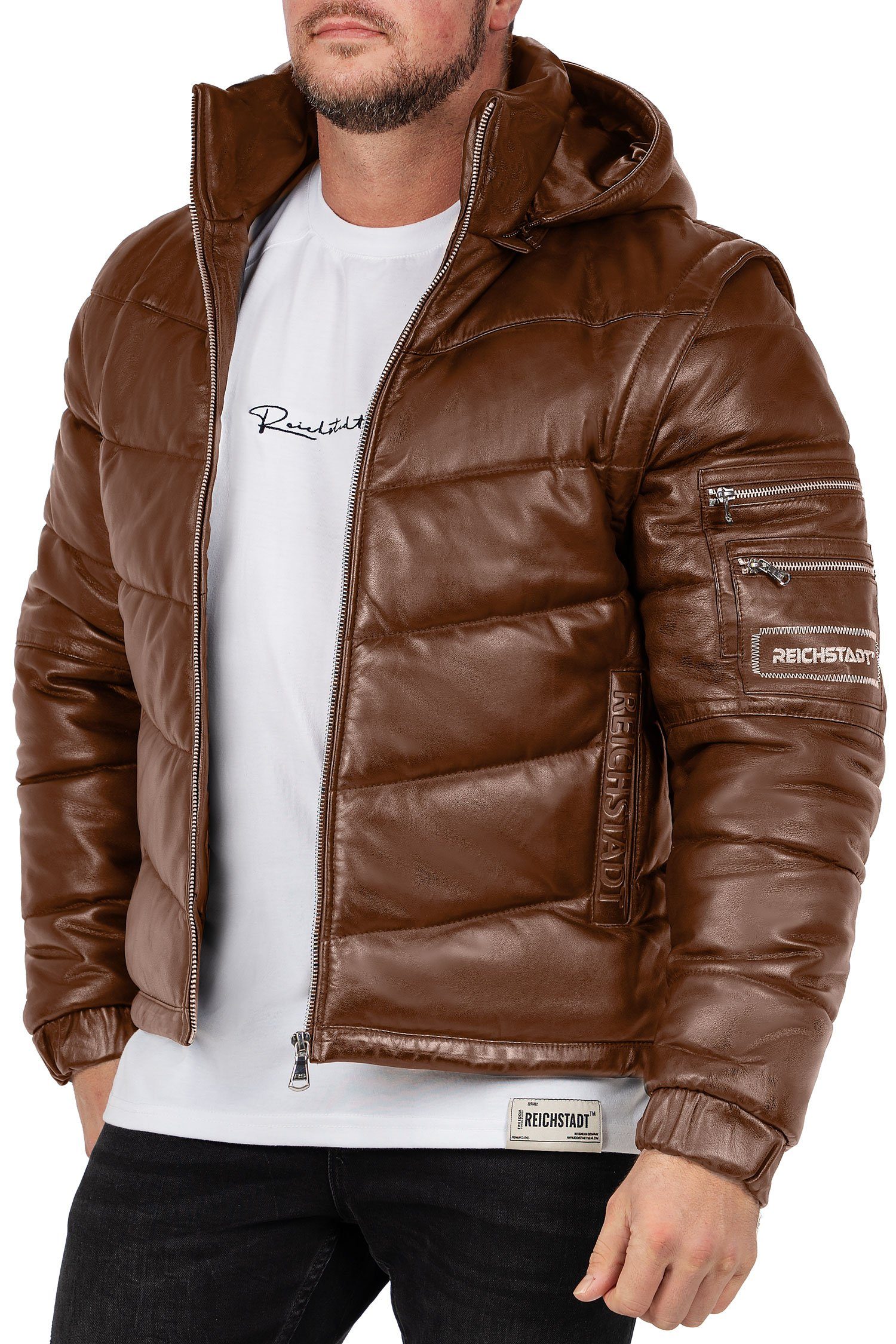 Reichstadt Bomberjacke Herren Regular Fit Jacke günstig online kaufen
