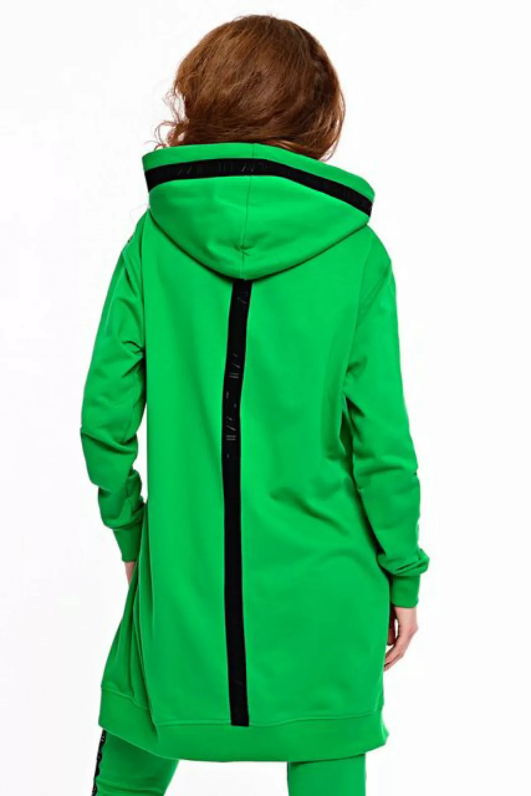 ILAY Lit Kapuzennickijacke Hoodie Mantel, Midi, Flash Green Grosse Kapuze günstig online kaufen