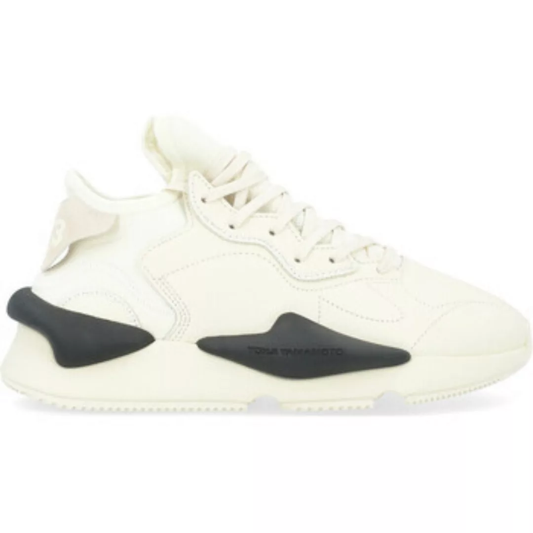 Y-3  Sneaker Sneaker Kaiwa in schwarzem und weißem Leder günstig online kaufen