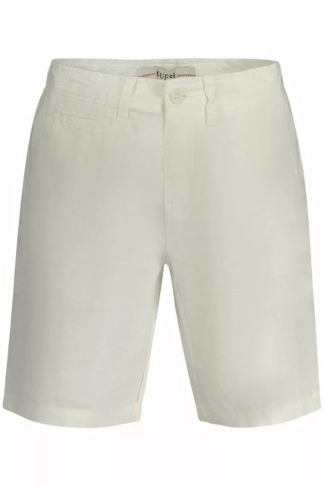 GUESS JEANS 5-Pocket-Hose Weiße Herren Bermuda Shorts – 5 Taschen, Knopf & günstig online kaufen