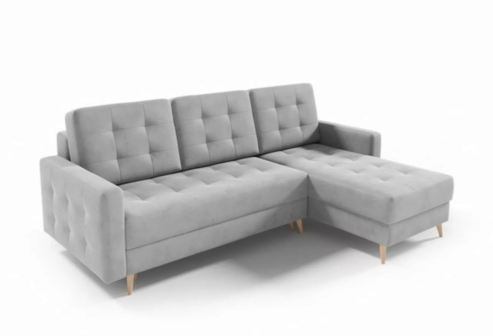 MOEBLO Ecksofa SKIEN I, Couch für Wohnzimmer, Schlafsofa Sofagarnitur Sofa günstig online kaufen