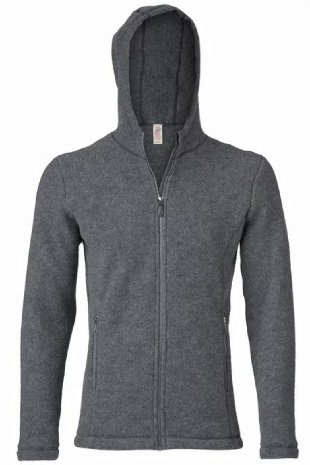 Engel Wolljacke Jacke mit Kapuze Merino Wollfleece günstig online kaufen