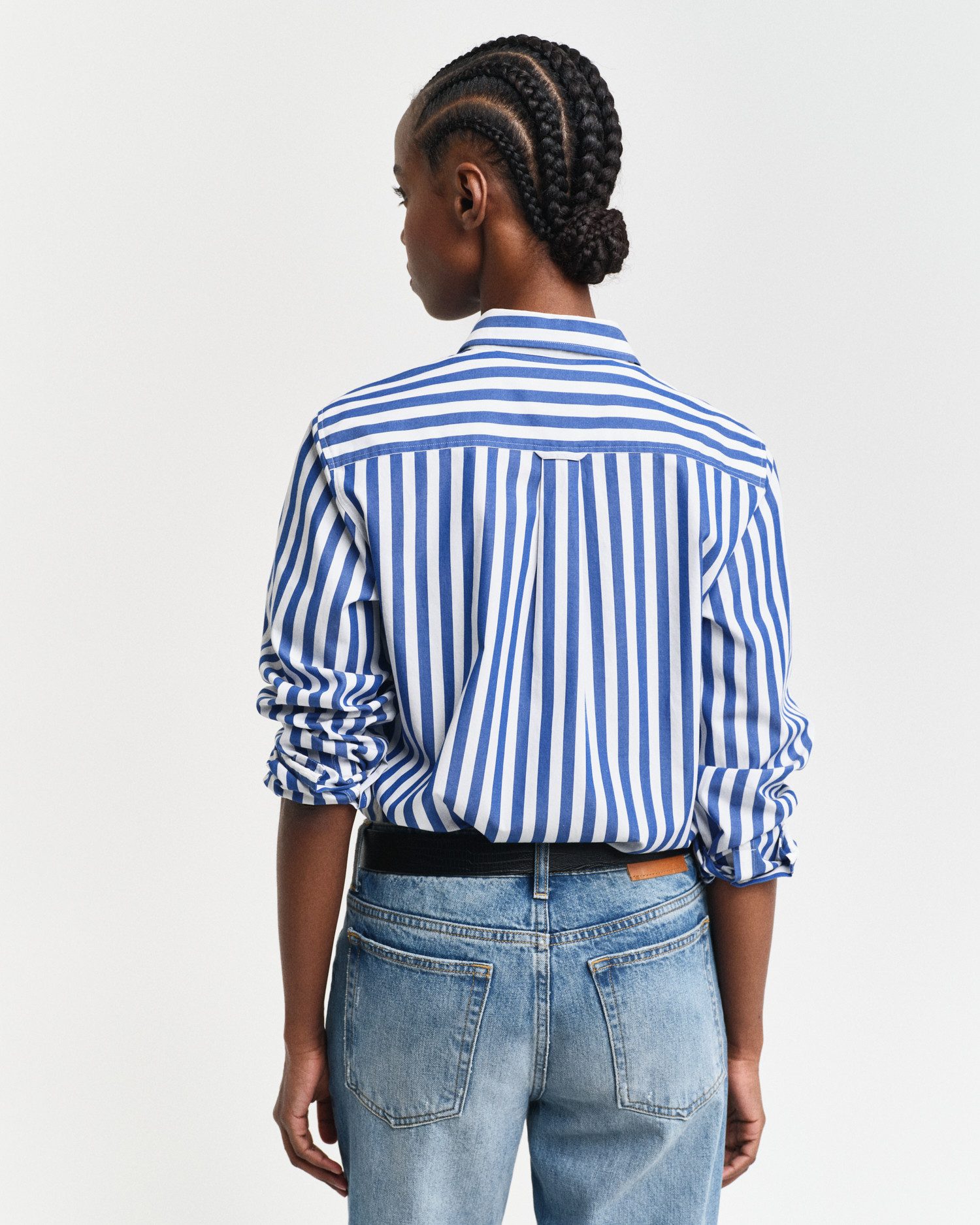 Gant Langarmbluse REG POPLIN WIDE STRIPED günstig online kaufen