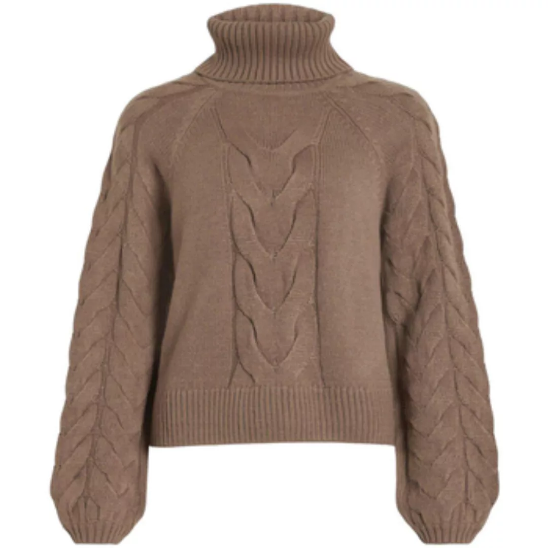 Vila  Pullover VIOA L/S CABLE ROLLNECK KNIT TOP/PB 14087553 günstig online kaufen