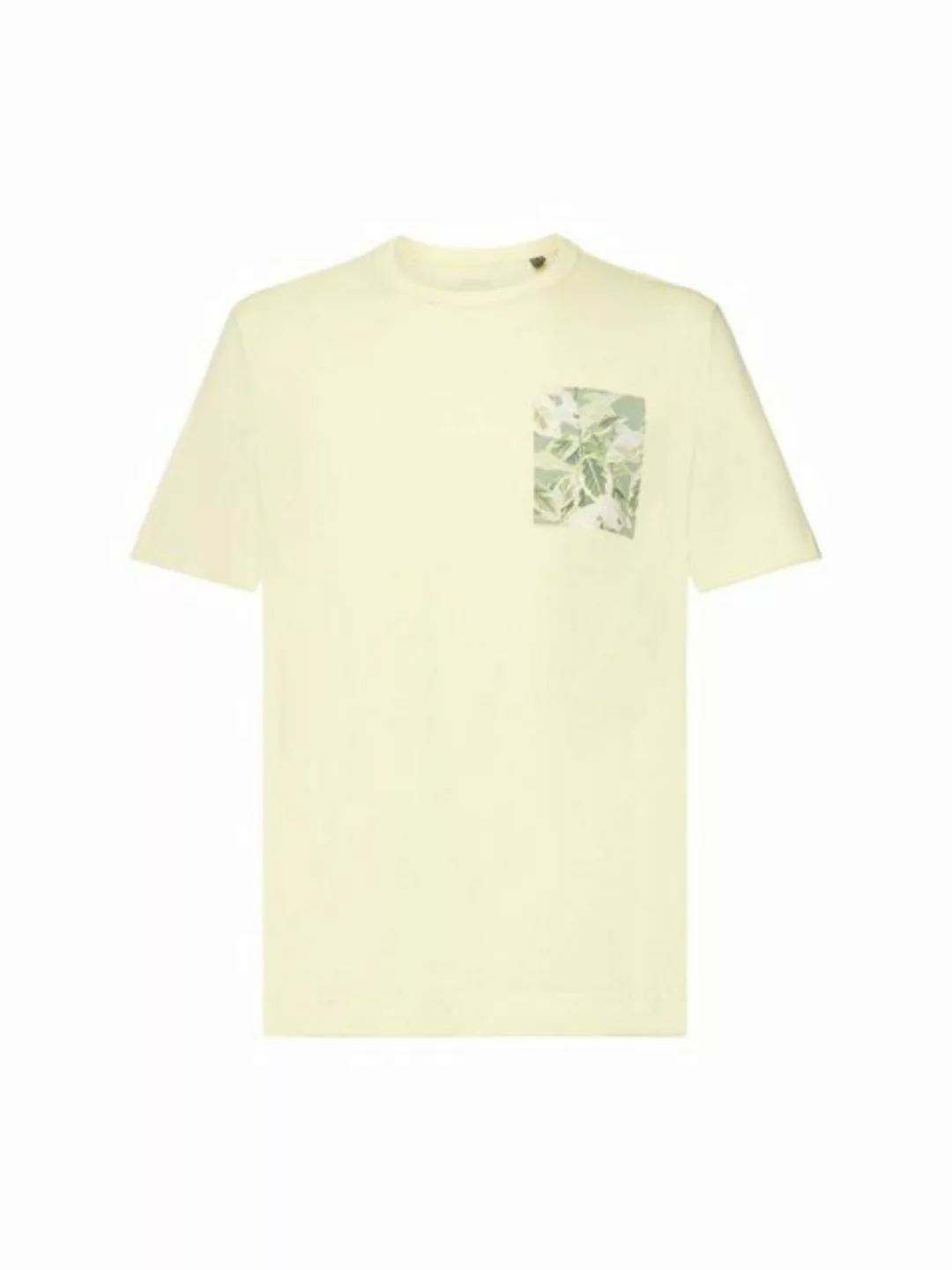 Esprit Collection T-Shirt Jersey-T-Shirt mit Brust-Print, 100 % Baumwolle ( günstig online kaufen