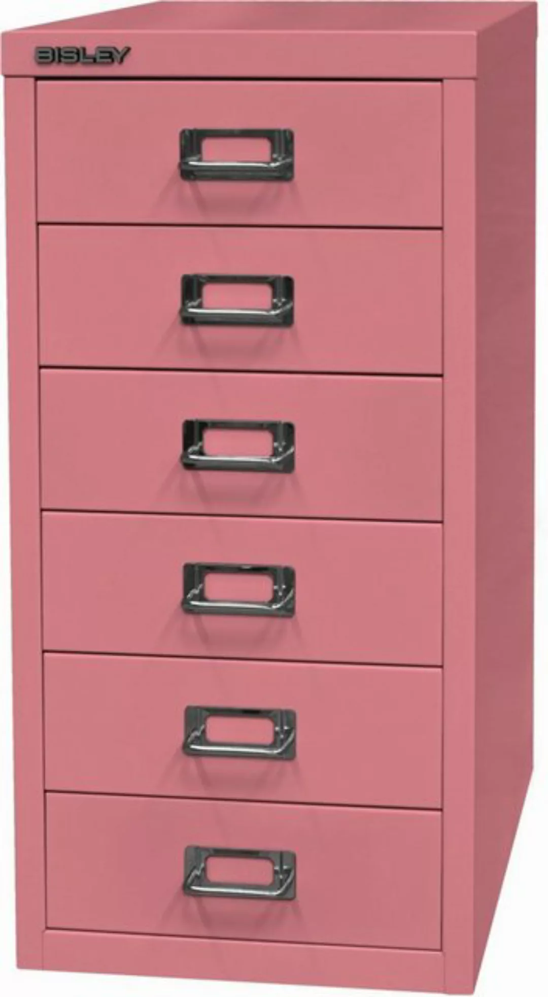 Bisley Aktenschrank Schubladenschrank MultiDrawer Serie 29 A4 6 Schübe pink günstig online kaufen