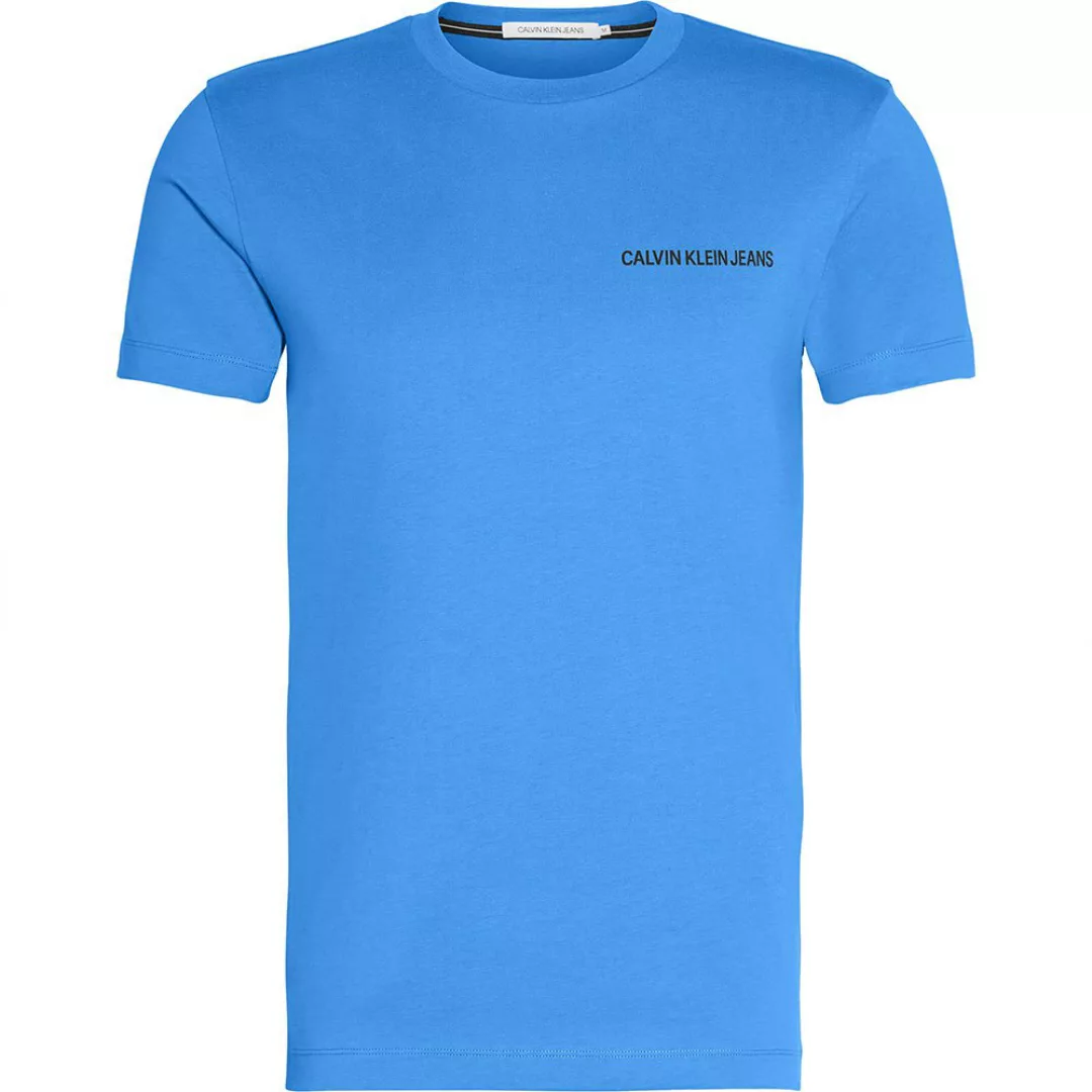 Calvin Klein Jeans Institutional Chest Logo Kurzärmeliges T-shirt XL Meridi günstig online kaufen
