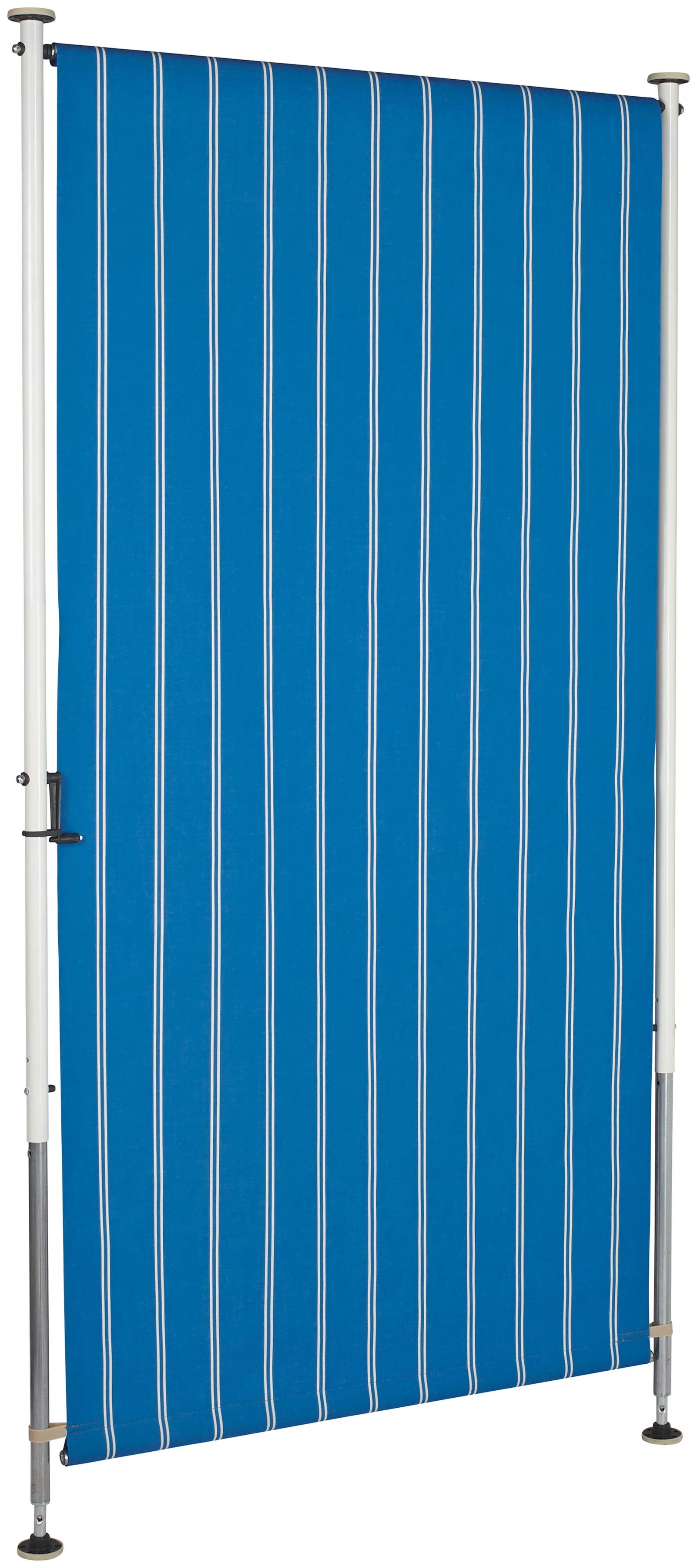 Angerer Freizeitmöbel Klemm-Senkrechtmarkise, blau/weiß, BxH: 150x225 cm günstig online kaufen