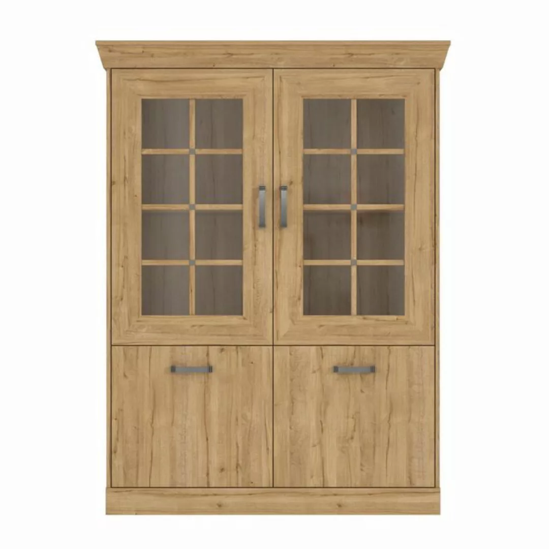 FORTE Vitrine 119,6 x 158,1 x 47 cm (B/H/T) günstig online kaufen