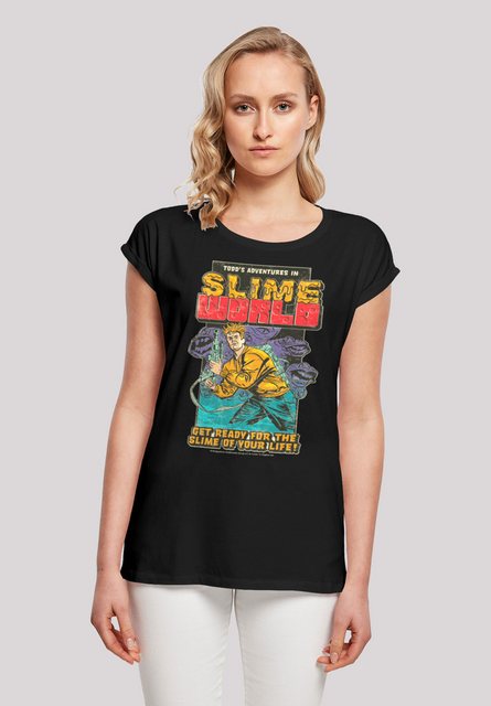 F4NT4STIC T-Shirt Retro Gaming Todd's Adventures In SlimeWorld Print günstig online kaufen