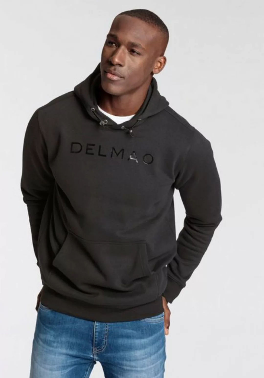 DELMAO Kapuzensweatshirt mit Print günstig online kaufen