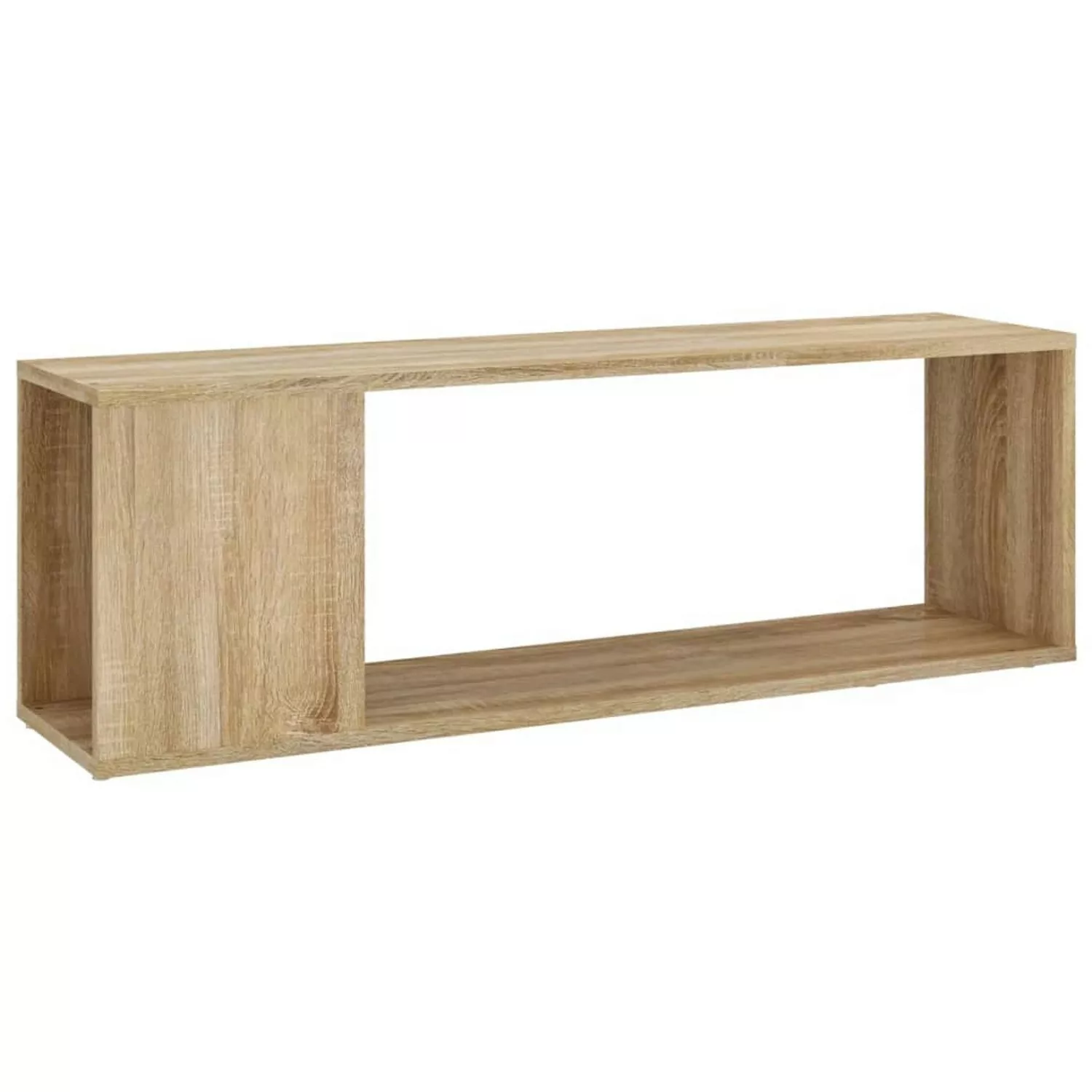 vidaXL TV-Schrank TV-Schrank Sonoma-Eiche 100x24x32 cm Spanplatte Lowboard günstig online kaufen