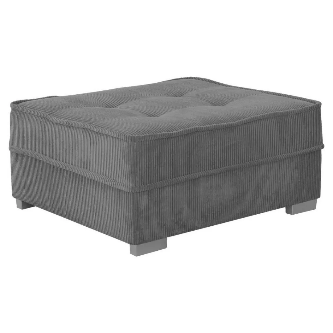 Hocker grau B/H/T: ca. 103x42x85 cm günstig online kaufen