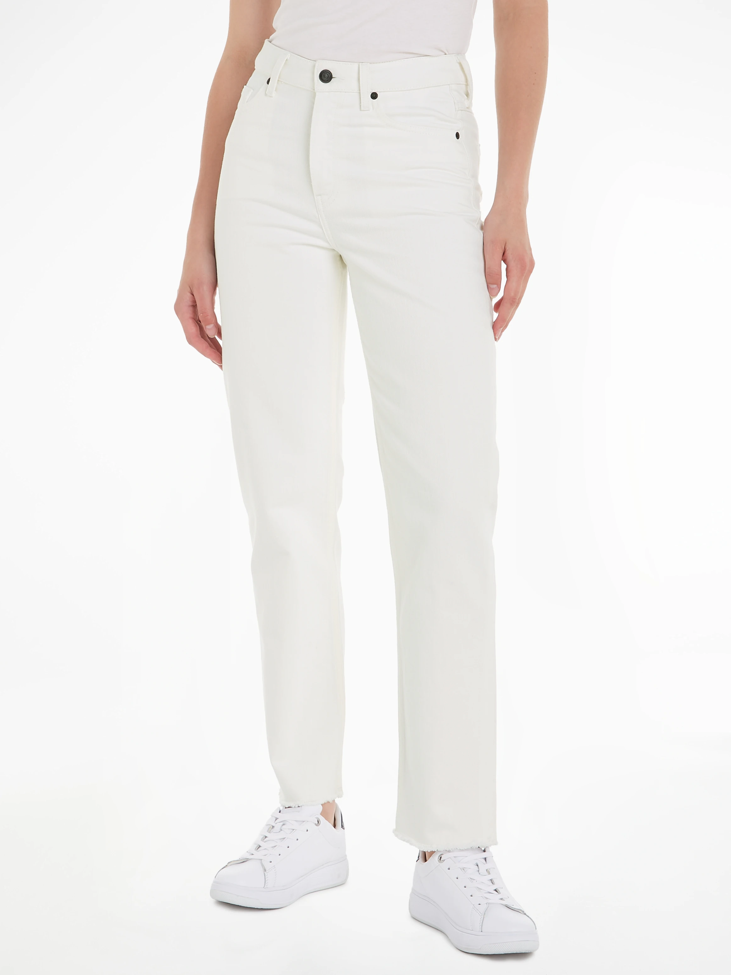 Tommy Hilfiger Bequeme Jeans mit Markenlabel günstig online kaufen