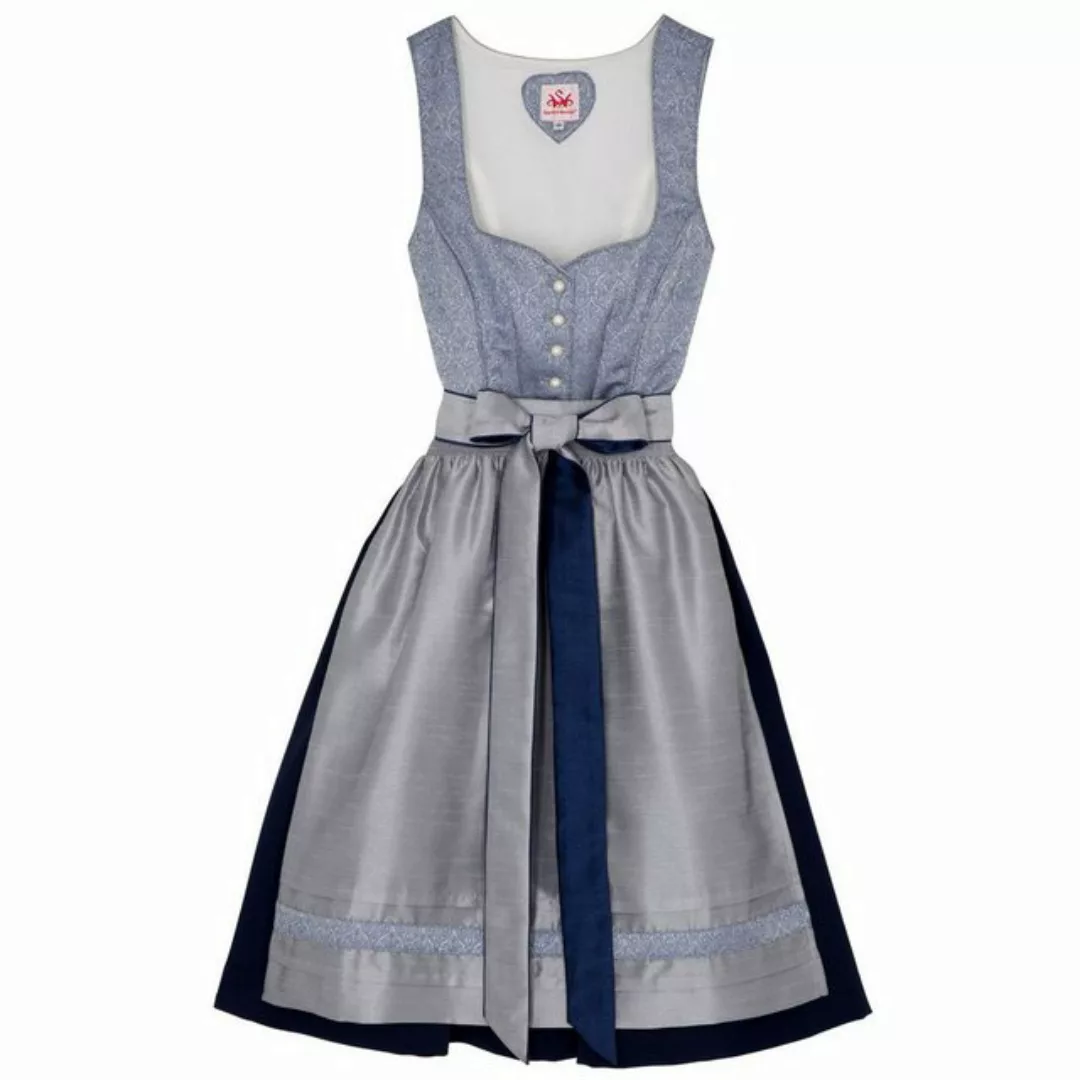 Spieth & Wensky Dirndl Debora Dirndl Dirndl Debora Midi-Dirndl Kleid 2-teil günstig online kaufen