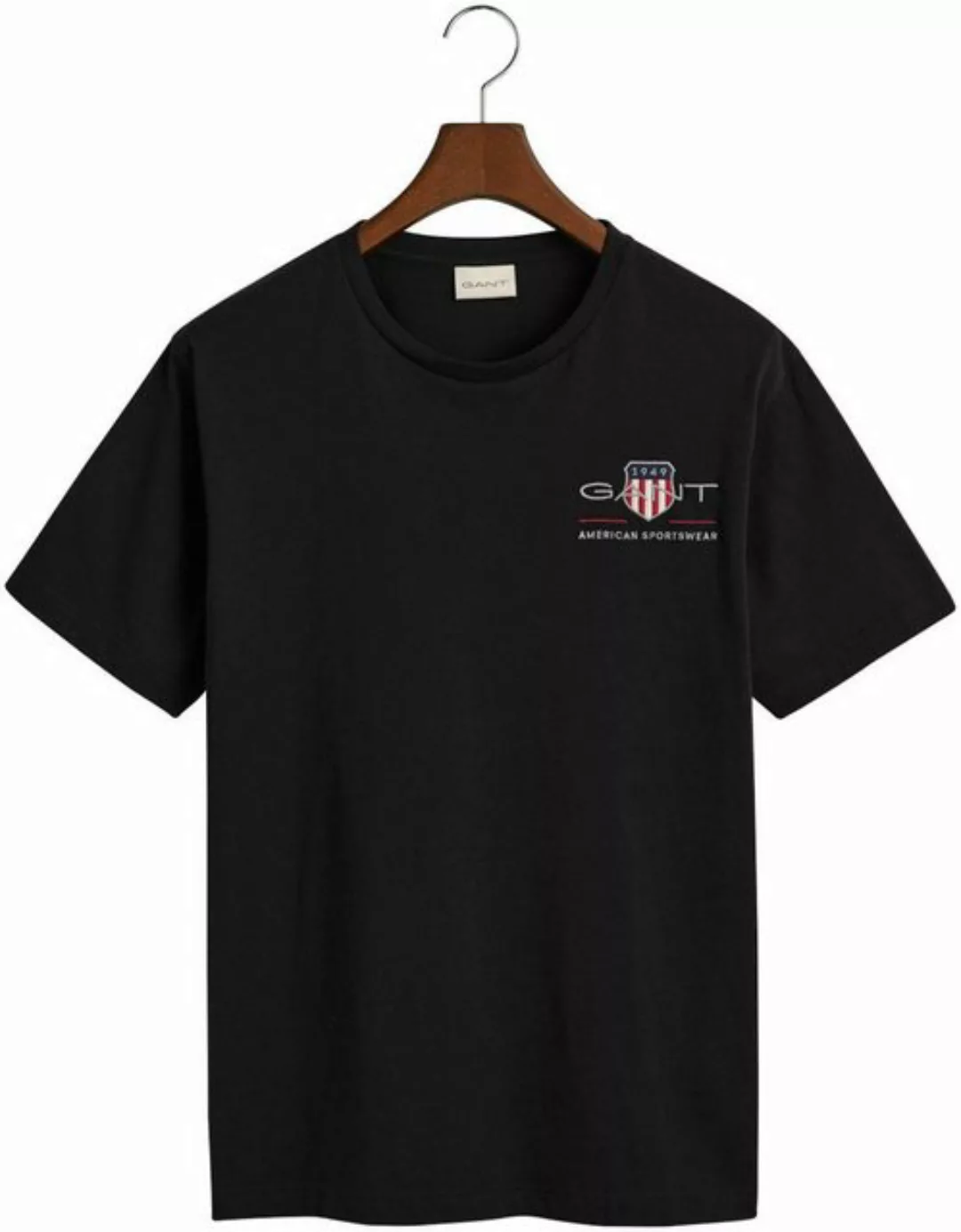 Gant T-Shirt REG ARCHIVE SHIELD EMB SS T-SHIRT von dem Archiv aus den 1980e günstig online kaufen