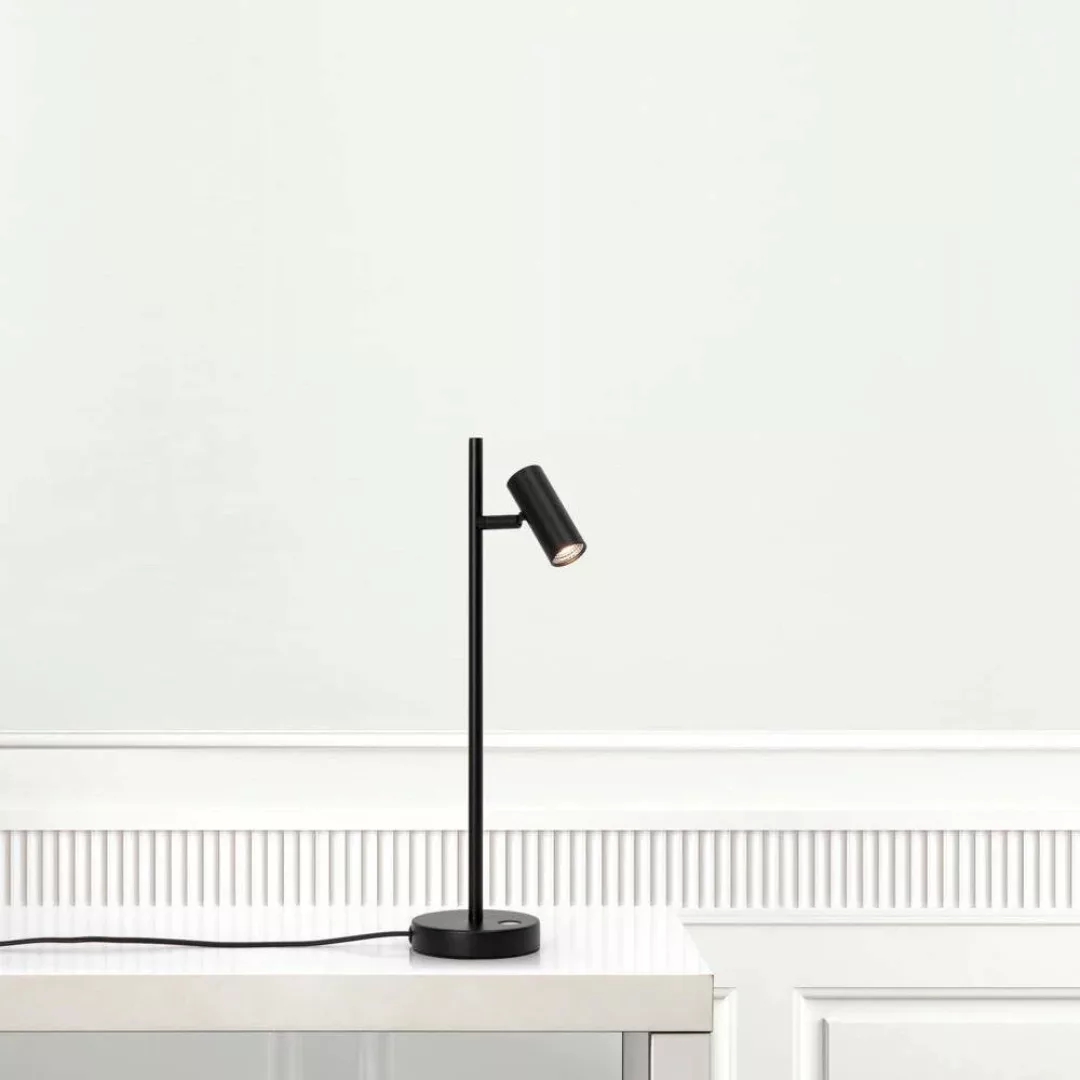 LED Tischleuchte Omari in Schwarz 3,2W 360lm günstig online kaufen