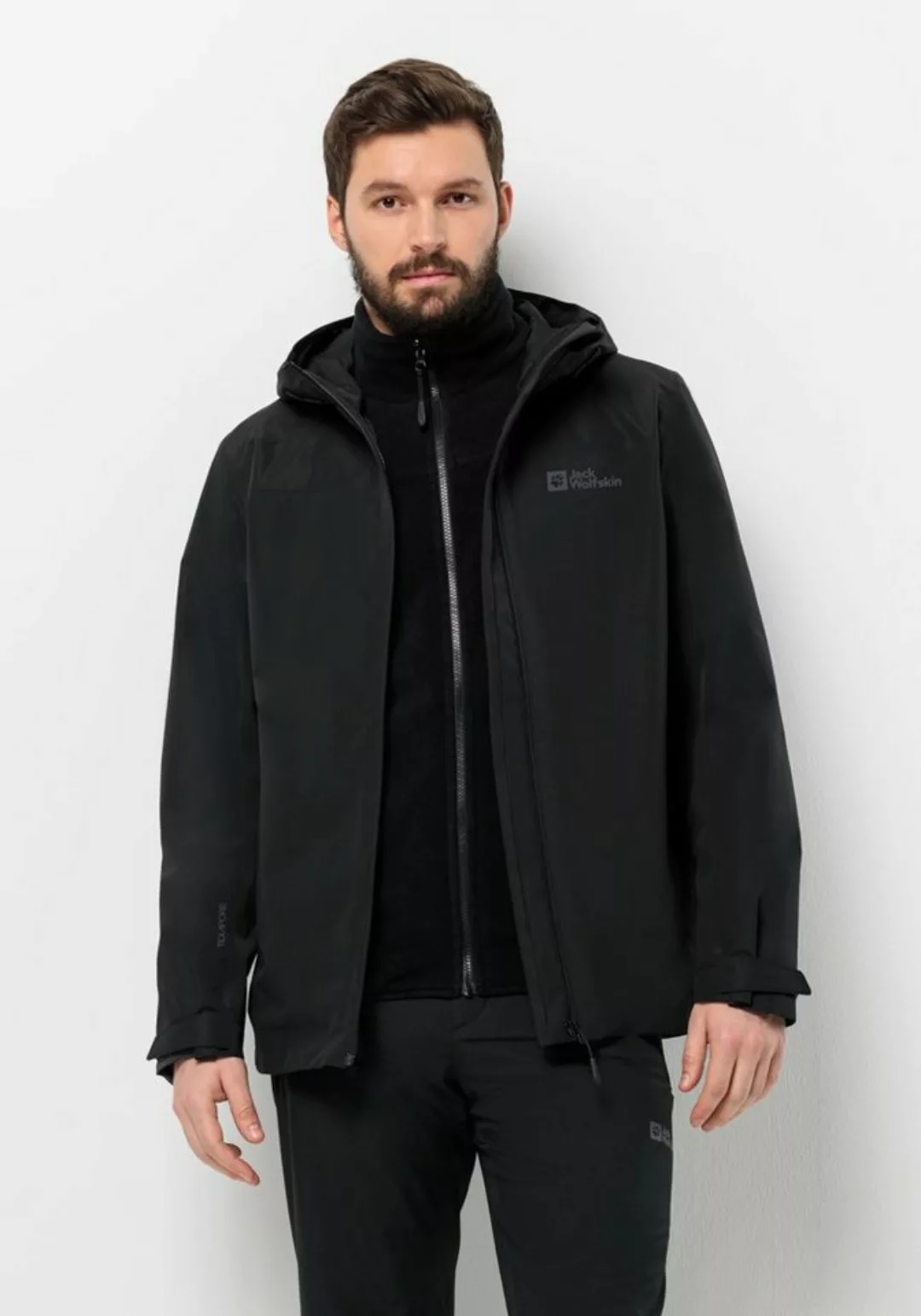 Jack Wolfskin 3-in-1-Funktionsjacke Taubenberg JKT M mit warmer Fleece-Inne günstig online kaufen